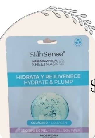 Mascarilla de Colágeno - Hidrata y rejuvenece