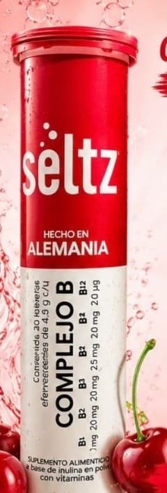 Seltz Complejo B - Sabor cereza