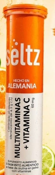 Seltz Multivitamínico - Sabor naranja